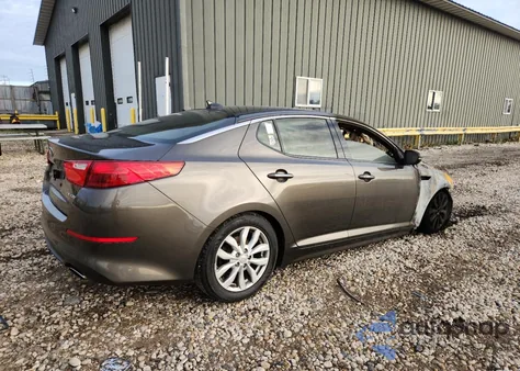 2014 Kia Optima Ex из США, поврежденный, VIN 5XXGN4A71EG290239